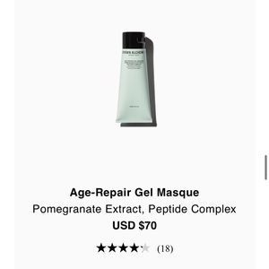 Brand New never opened Grown Alchemist Age-Repair Gel Masque!